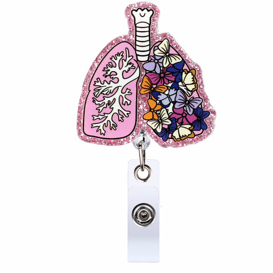 BUTTERFLY CHEST+ Badge Reel